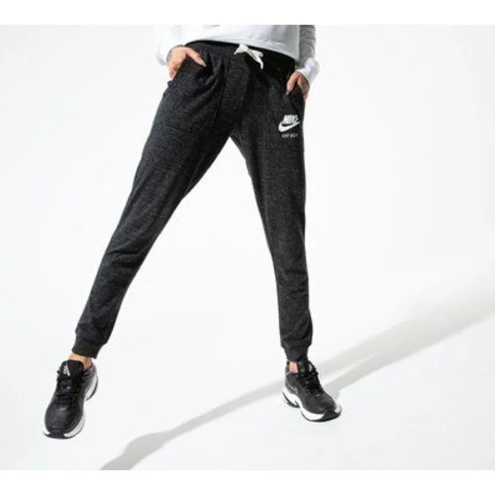 Nike Sweatpants Womens Small Vintage Nsw Joggers Pants Charcoal Gray Ankle